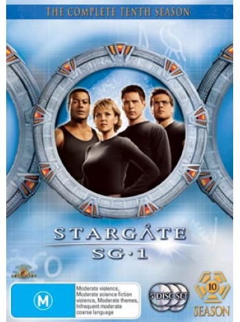Stargate SG-1 SEASON 10 DVD MASTER 5 แผ่นจบ บรรยายไทย